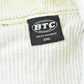 Vintage 2000s Faded BTC Green Thermal Lined Zip Up Hoodie Sweatshirt Men's XL