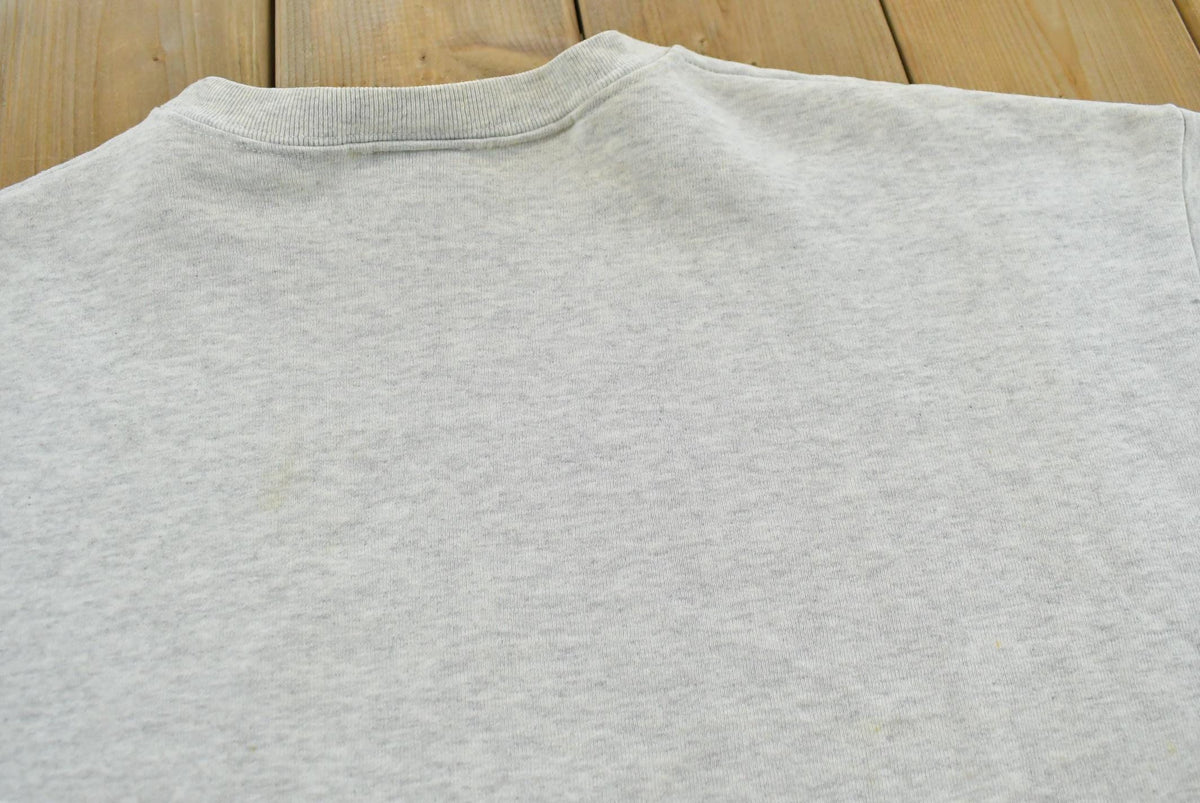 Vintage 1990s Converse Tulsa Cons Basketball Crewneck Sweatshirt Men's 2XL