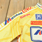 Vintage 1997 Santini Mercatone Long Sleeve Full Zip Cycling Jersey Men's L