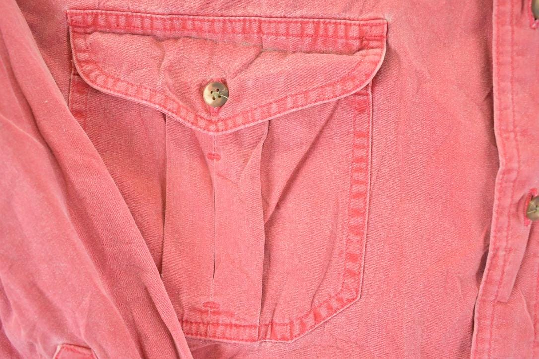 Vintage 1990s Eddie Bauer Button Up Shirt Men's XL