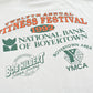 Vintage 1992 YMCA Boyertown Tulip Race Triathalon T-Shirt Mens S Men's XL