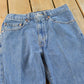 Vintage 1990s Levi's 505 Regular Straight Fit Denim Blue Jeans Men's 29 x 27.5
