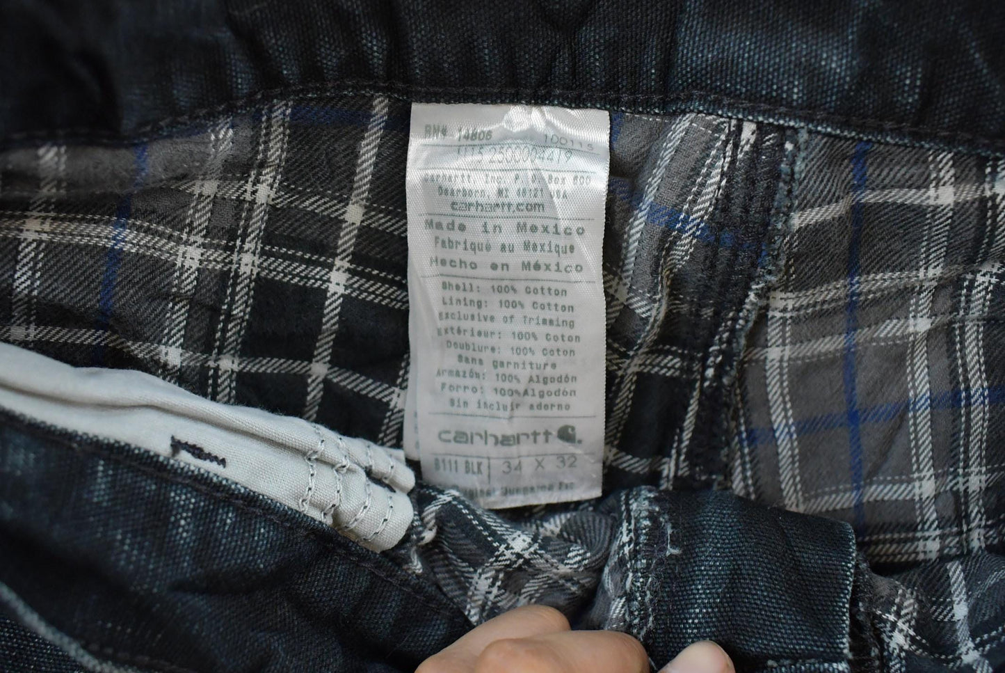 Vintage 2000s Carhartt Lined Work Jeans Men's 32 x 31