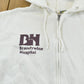 Vintage 1980s Brandywine Hospital Full Zip Hoodie Sweatshirt Men's S