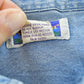 Vintage 1990s North Crest Denim Button Up Shirt Men's 3XL