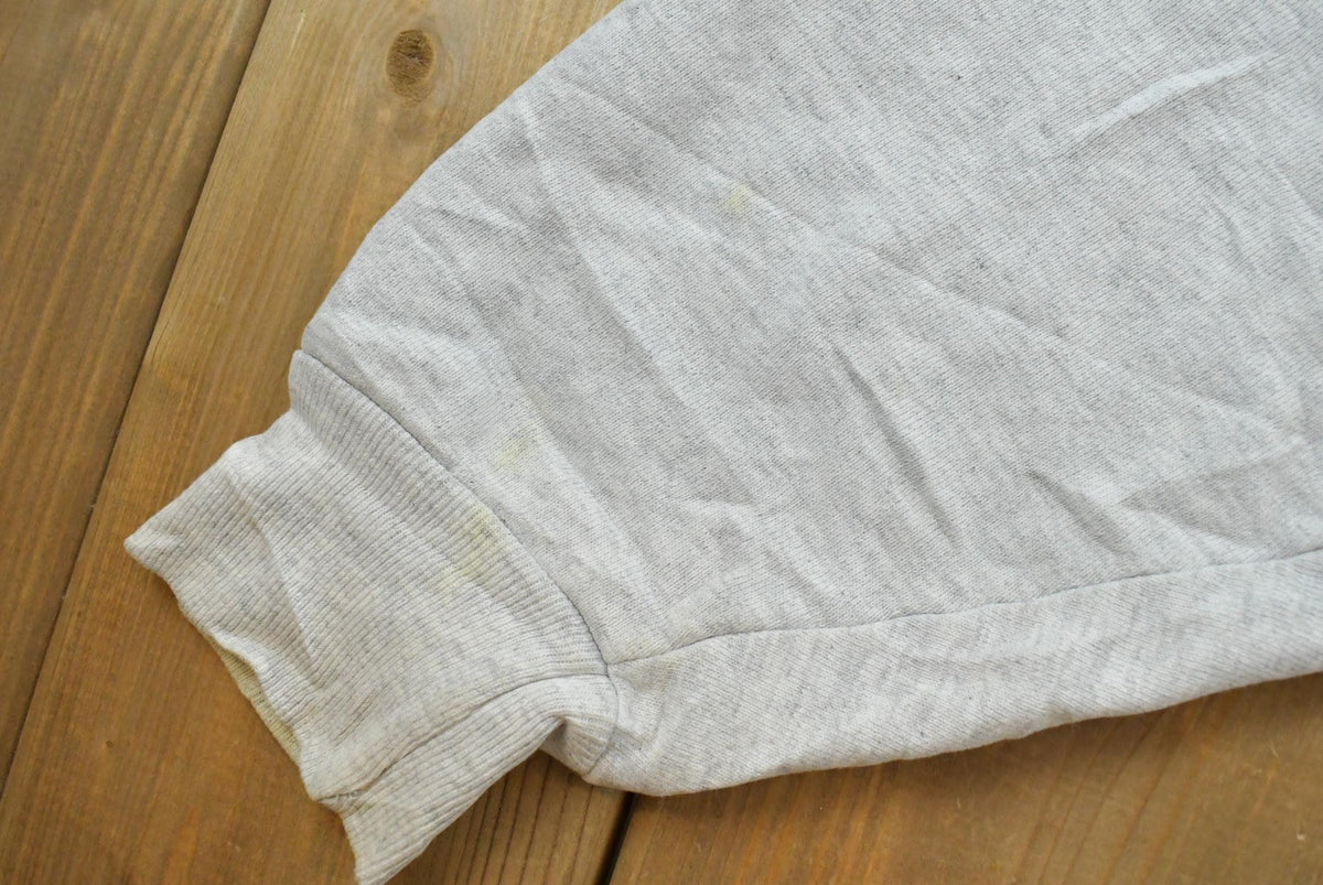 Vintage 1990s Carhartt Rugged Outdoor Wear Reverse Weave Style Embroidered Spellout Crewneck Sweatshirt Men's L
