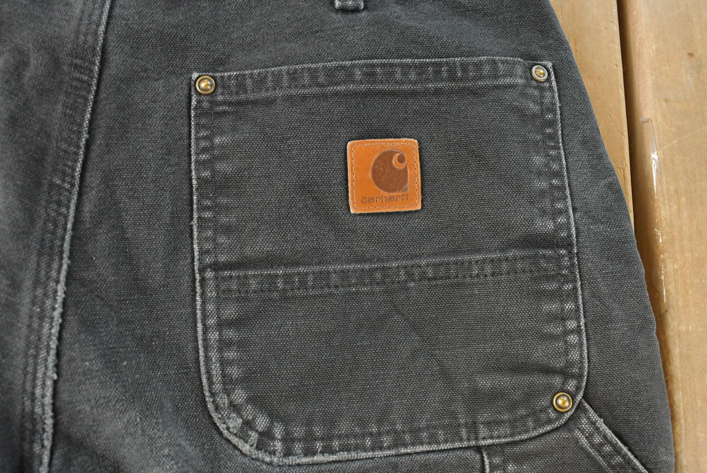 Vintage 2000s Thrashed Carhartt Double Knee Work Pants Men's 31 x 28