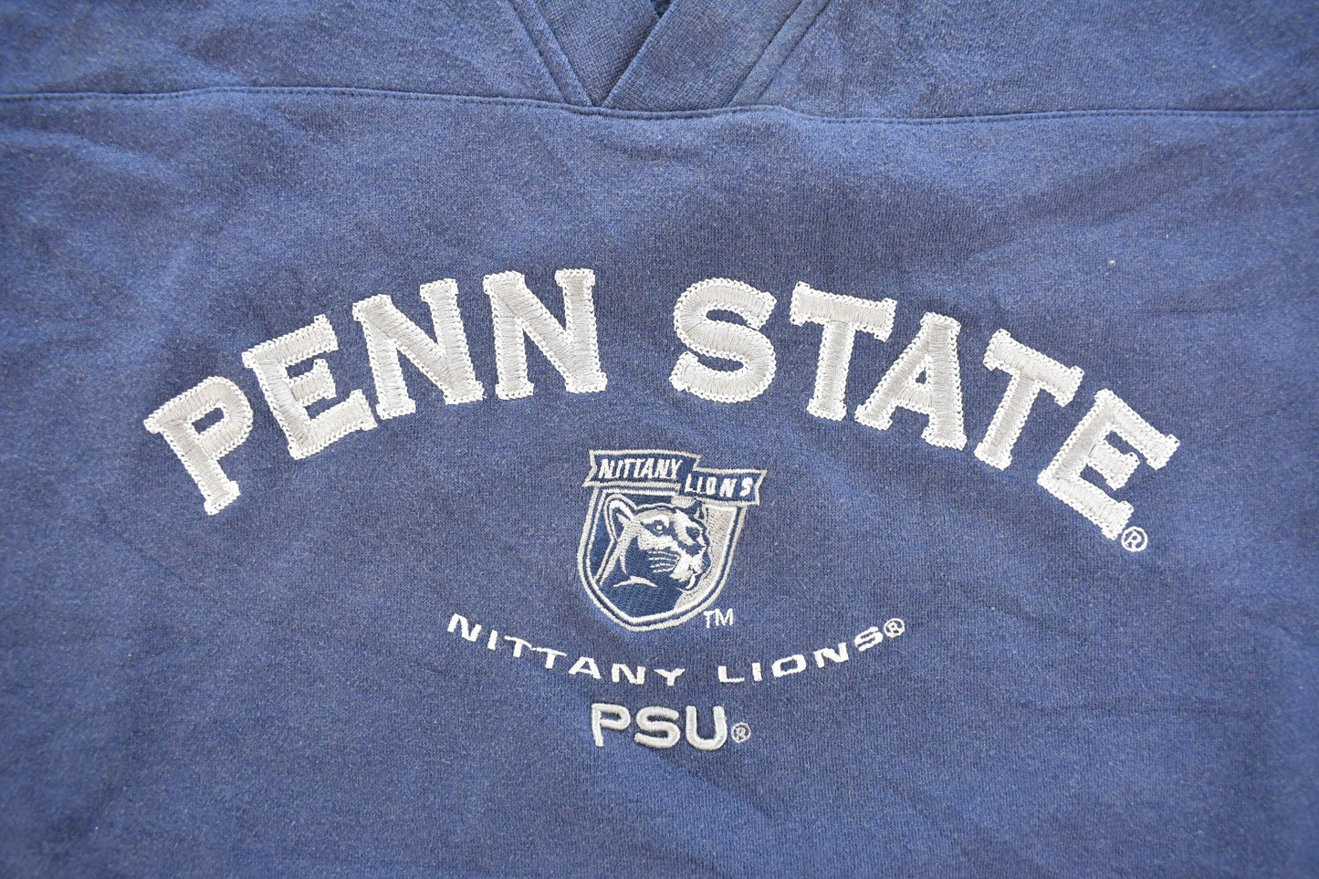 Vintage 1990s Penn State Nittany Lions PSU Lee Collegiate V-Neck Sweatshirt Men's 2XL