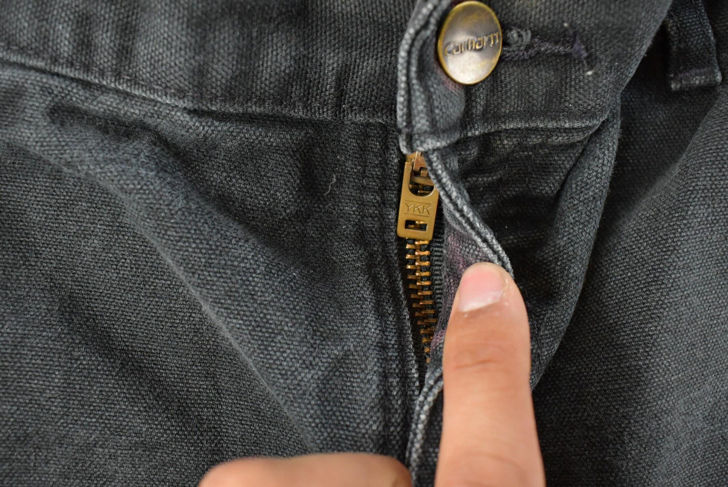 Vintage 2000s Thrashed Carhartt Double Knee Work Pants Men's 31 x 28
