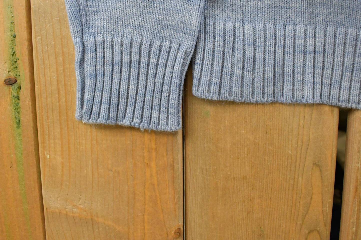 Vintage 1980s National V-Neck Knit Sweater Men's Medium