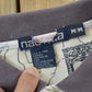 Vintage 1990s Nautica Map Print Polo Shirt Men's M