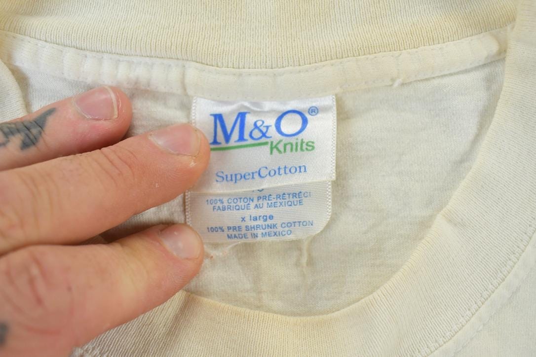 Vintage 1990s Edmonton Oilers Ryan Smith 94 NHL Graphic T-Shirt Men's Large