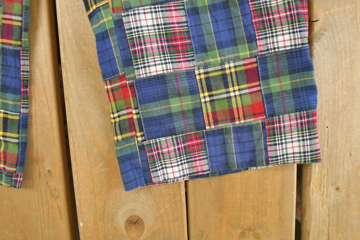 Vintage 1990s Mark Fore & Strike Madras Plaid Golf Pants Men's 36 x 24.5