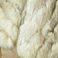 Vintage 1970s Arctic Fox White Fox Fur Mid LengthCoat Made In Canada