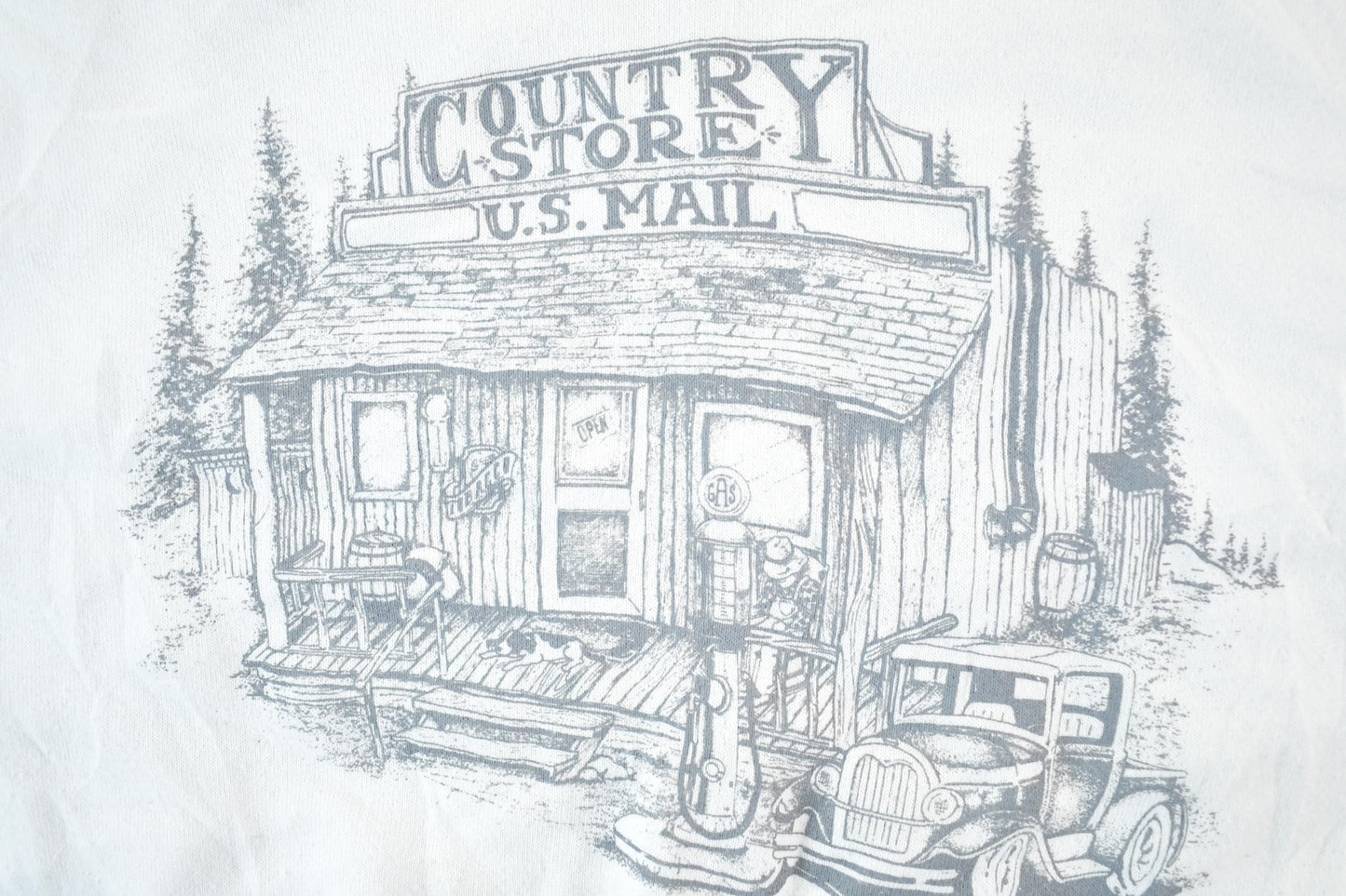 Vintage 1990s Country Store Crewneck Sweatshirt Mens XL