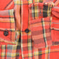 Vintage 1990s Distressed Big Mike Plaid Flannel Button Up Shirt Men's S