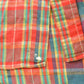 Vintage 1990s Boston Traders Plaid Flannel Button Up Shirt Men's M