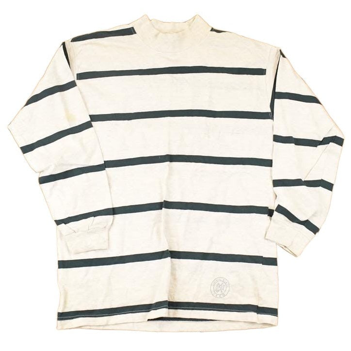 Vintage 1990s Calvin Klein Striped Crewneck Shirt Women's L