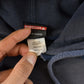 Vintage 2000s Quiksilver Hoodie Sweatshirt Men's L