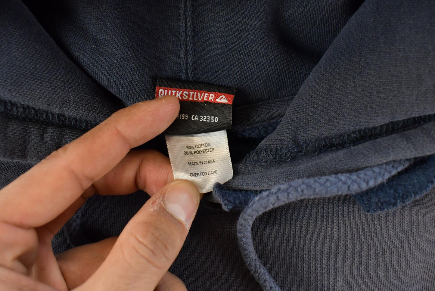 Vintage 2000s Quiksilver Hoodie Sweatshirt Men's L
