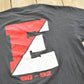 Vintage 1990s EAMS Big E Souvenir Graphic Print T-Shirt Mens M