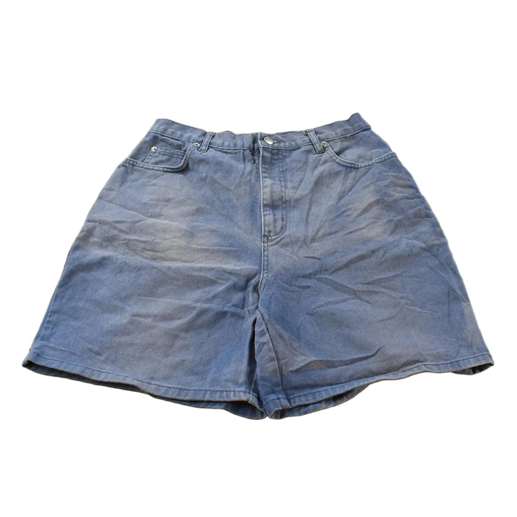Vintage 1990s Honors Sun Faded Denim Jean Shorts Women's 31