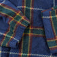 Vintage 1990s Munsingwear Golf Plaid Fleece Quarter Zip Sweater Men's XL