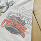 Vintage 1991 Bulletin Athletic San Jose Sharks NHL Graphic T-Shirt Men's XL