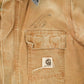 Vintage 1990s Carhartt Distressed Work Jacket Youth Large