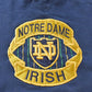 Vintage 1990s Notre Dame Fighting Irish Crewneck Sweatshirt Men's Large