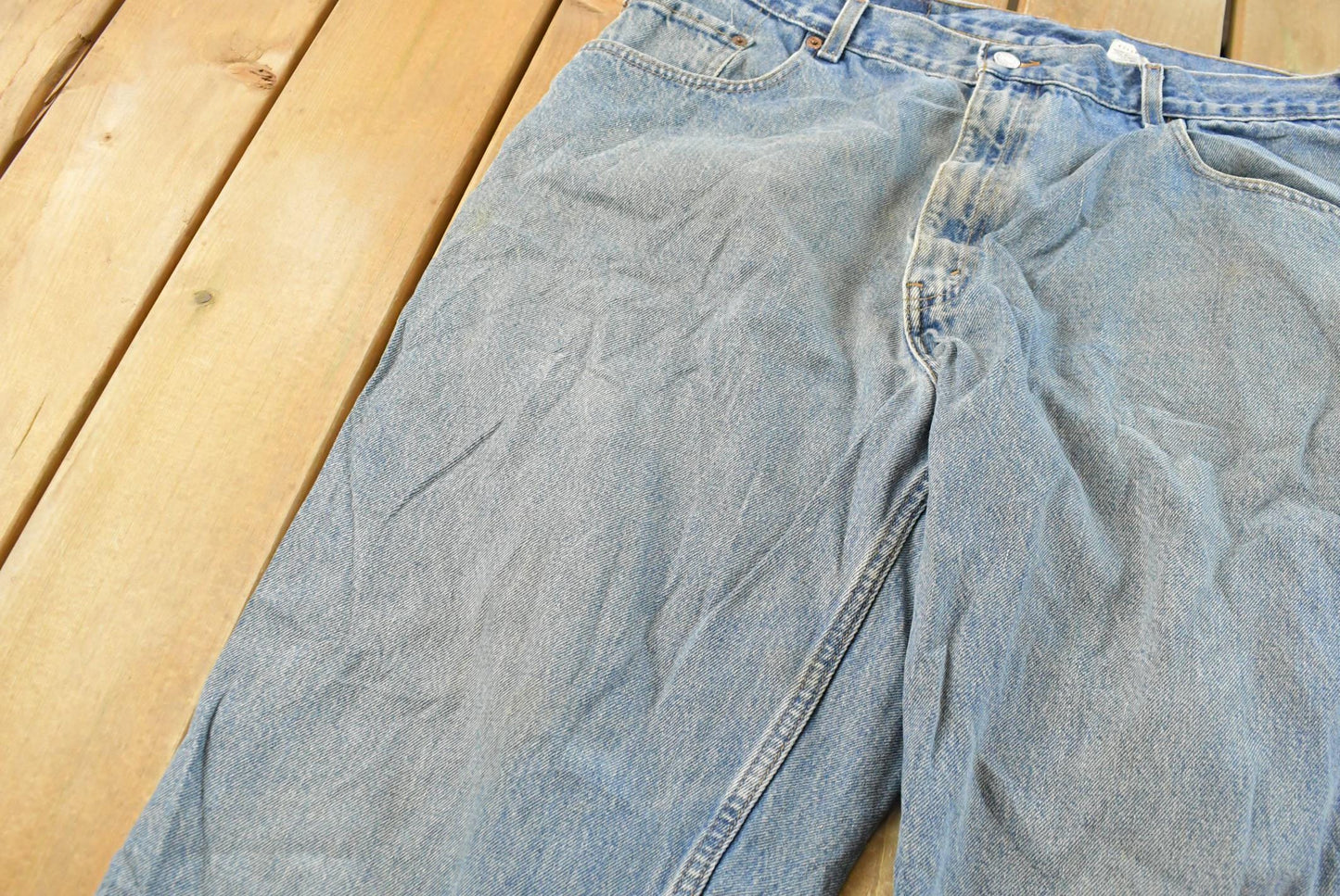 Vintage 1990s Levi's 560 Loose Tapered Denim Blue Jeans Men's 36 x 31.5