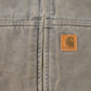 Vintage 2000s Carhartt Sun Faded Distressed Sherpa Lined Jacket Vest Mens L