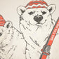 Vintage 1980s Breckenridge Ski Polar Bear Souvenir Crewneck Sweatshirt Mens L
