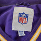 Vintage Y2K Minnesota Vikings Pullover NFL Football Windbreaker Jacket Men's XXL