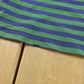 Vintage 1990s Lands' End Striped Pocket T-Shirt Youth M