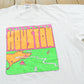 Vintage 1990s Houston Texas Map Souvenir T-Shirt Mens XL