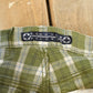 Vintage 1990s Reactor Plaid Denim Jeans Men's 30 x 34