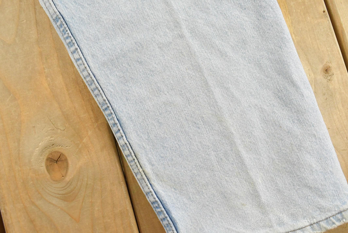 Vintage 1990s Levi Silver Tab Baggy Denim Blue Jeans Men's 31 x 31
