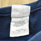 Vintage 1990s Nike Embroidered Mini Swoosh Blue Crewneck Sweatshirt Men's XL