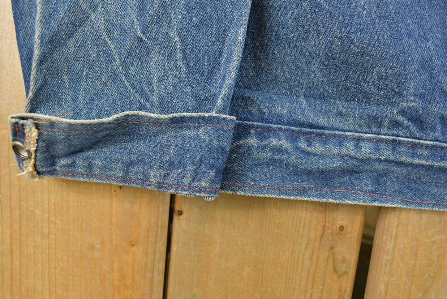 Vintage 1970s Western Wear Denim Jean Jacket Men's L