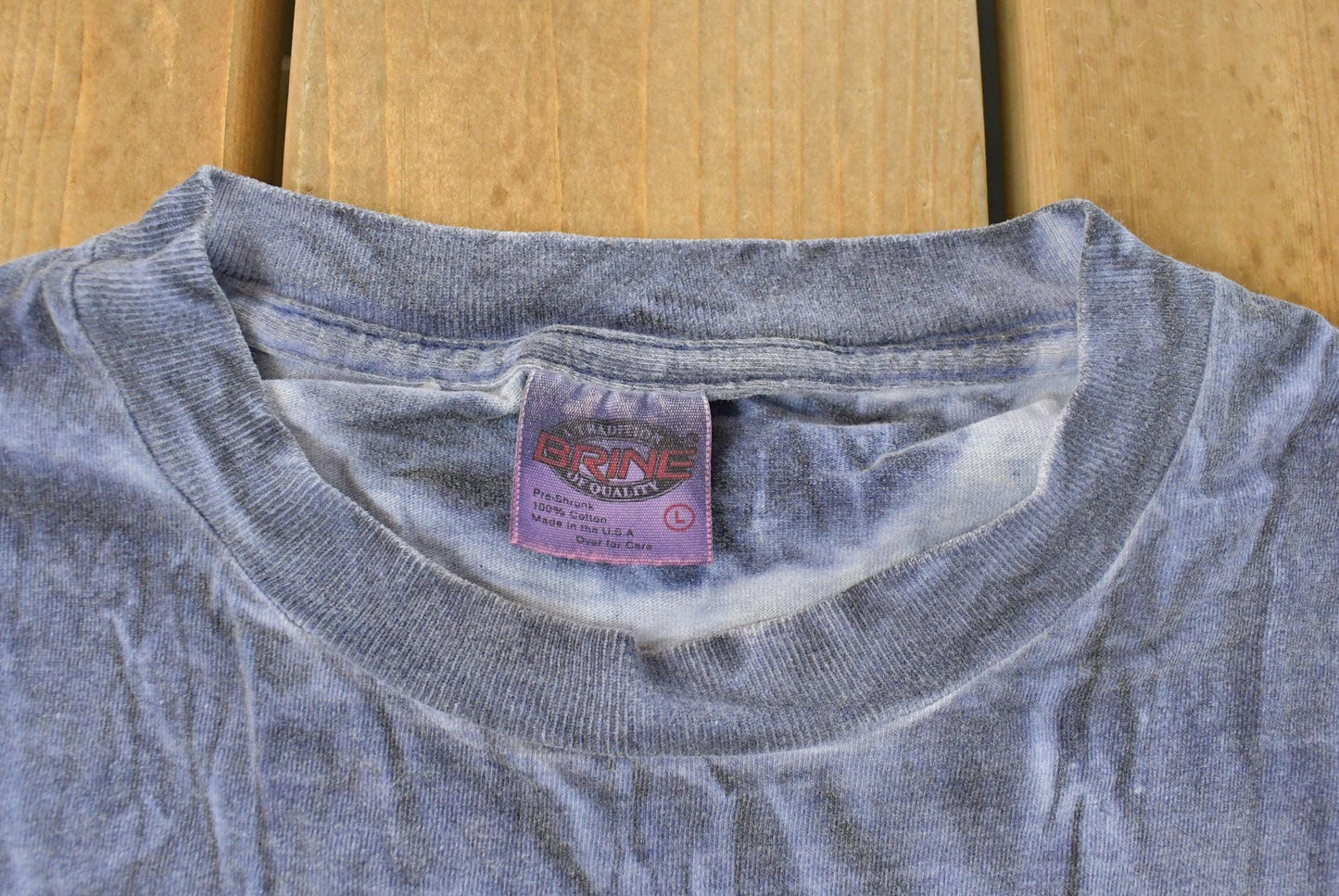 Vintage 1990s Play Brine Lacrosse Tie Dye T-Shirt Men's Large