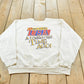 Vintage 1980s Tultex Born In The USA A Long Time Ago Souvenir Raglan Crewneck Sweatshirt Men's M / Made in USA / 80s Streetwear