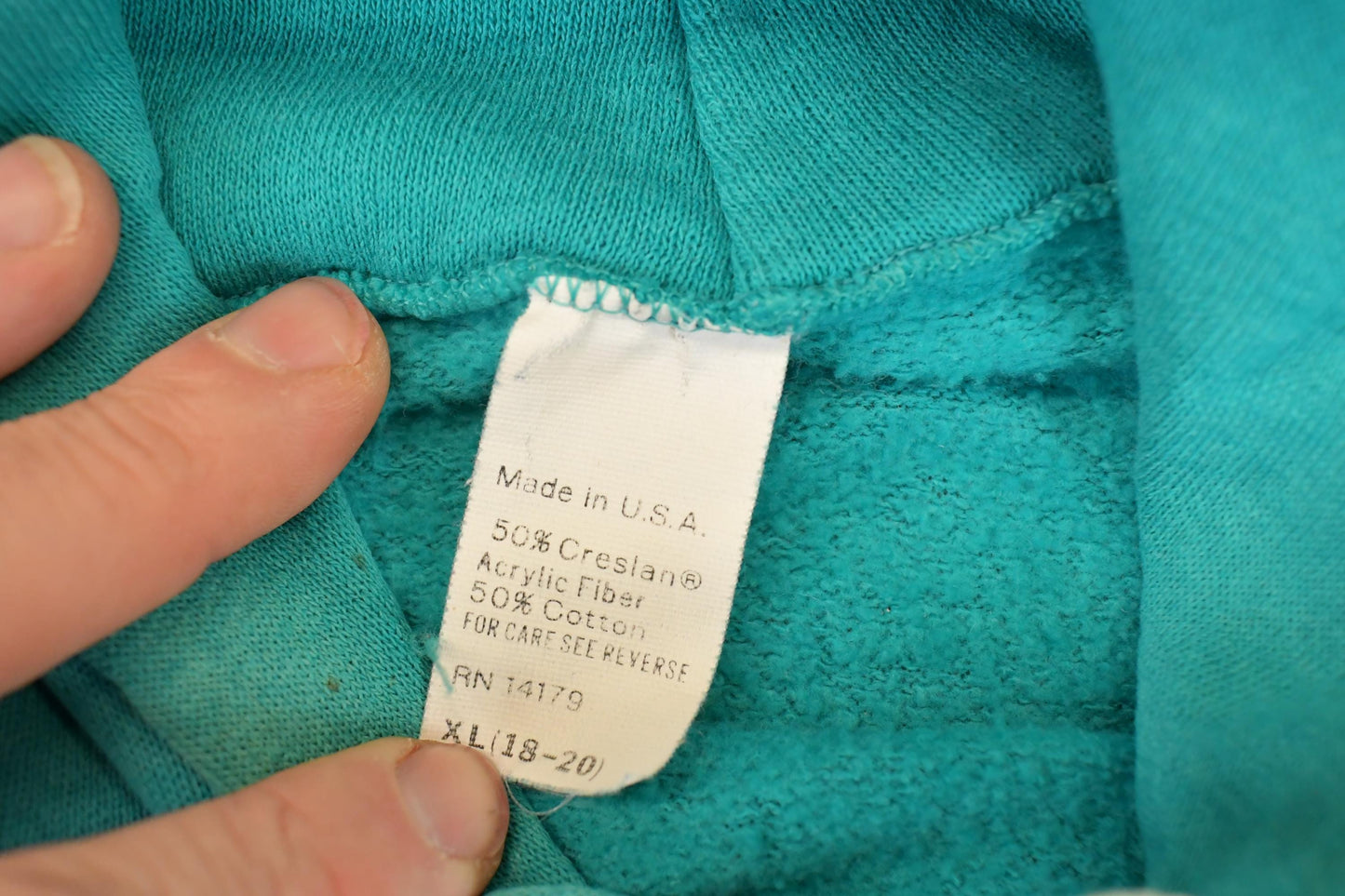 Vintage 1980s Miami Hoodie Sweatshirt Women's S