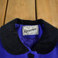 Vintage 1980s Rothschild Wool Princess Dress Coat Women's 12