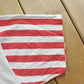 Vintage 1990s LA Sports Wear Blank White American Flag Sleeves T-Shirt Men's L