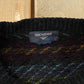 Vintage 1990s Dockers Knit Abstract Chevron Crewneck Sweater Mens Large