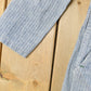 Vintage 1970s Key Imperial Denim Herringbone Mechanics Coveralls Women's 27 x 23