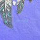 Vintage 1990s Arizona Feather Necklace T-Shirt Men's L