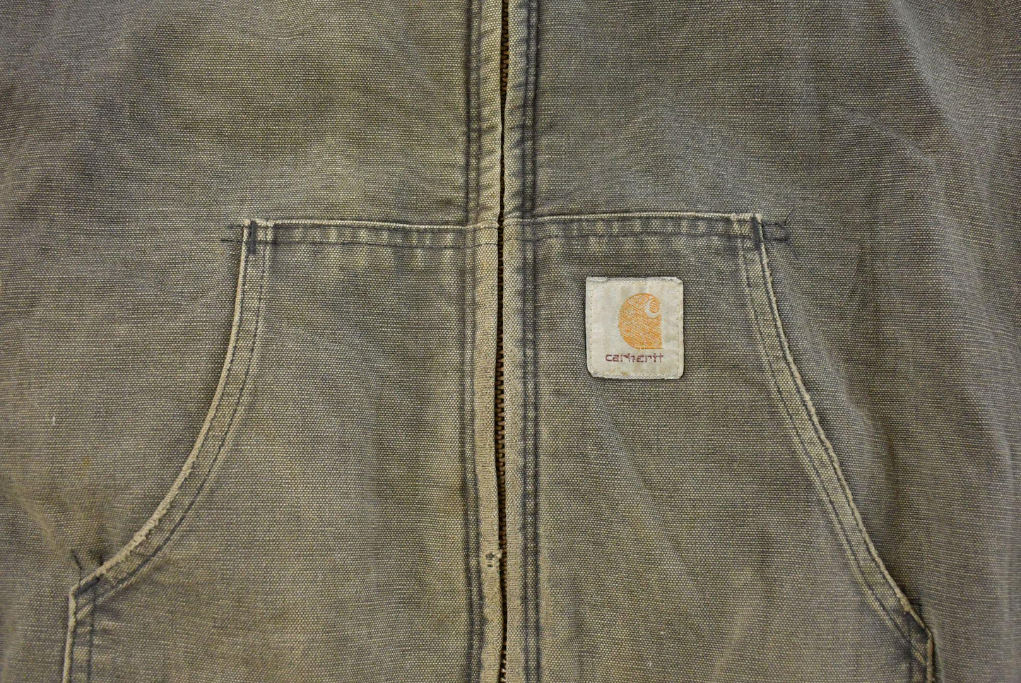 Vintage 1980s Carhartt Hooded Work Jacket Men's 2XL