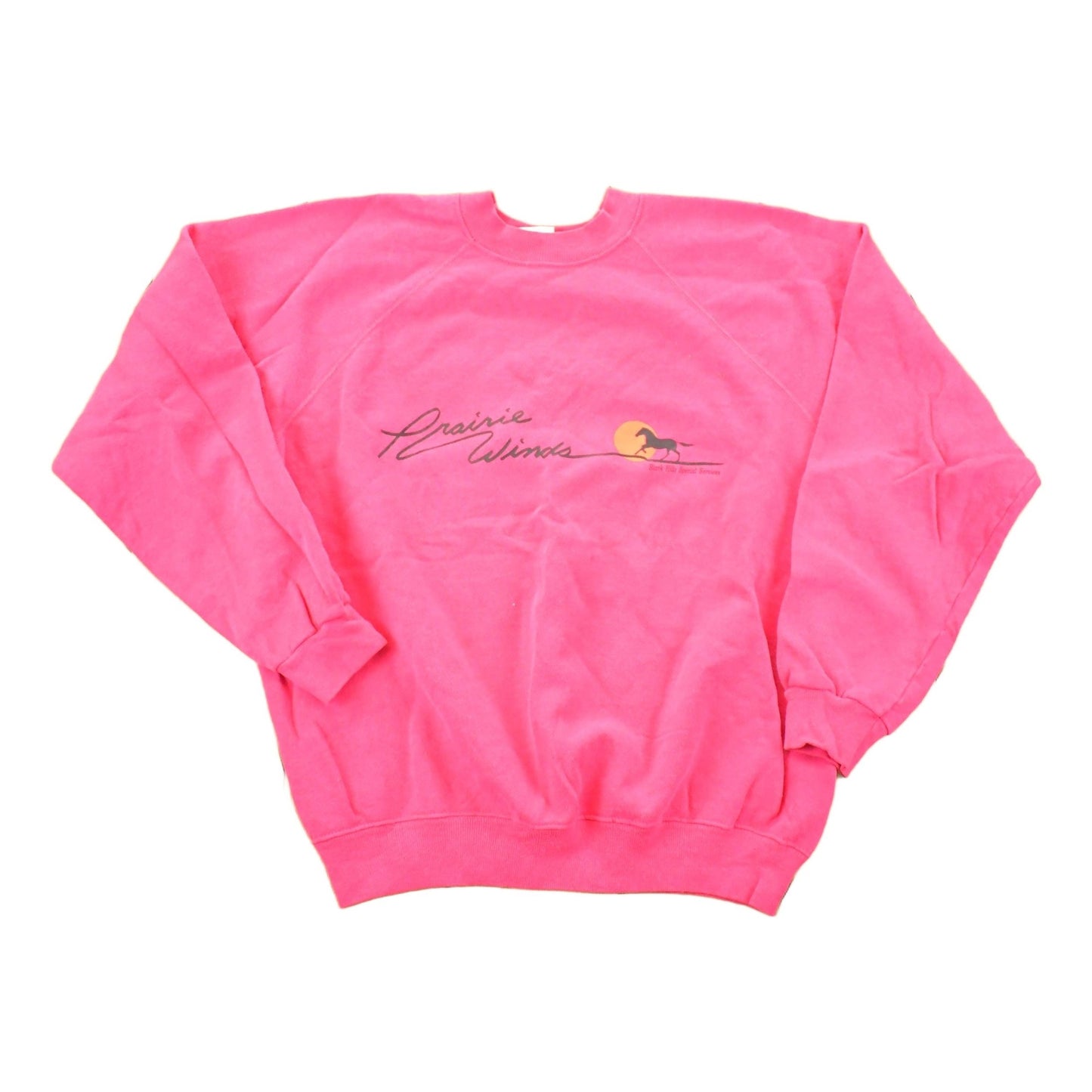 Vintage 1990s Prairie Winds Wild Horse Crewneck Sweatshirt Women's XL